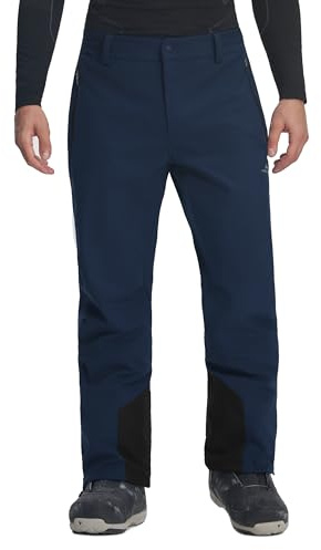 Pioneer Camp Skihose Herren 15000+MM H2O wasserdichte Schneehose Snowboardhose Winddichte Warme Gefütterte Softshellhose Winter Thermohose Ski Pants für Männer mit Schneefang