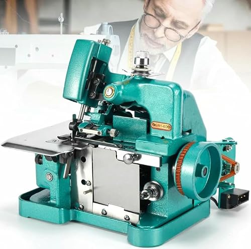 JozyJul Modello Professionale Macchina tagliacuci per impieghi gravosi, Macchina da Cucire, tagliacuci di Livello Industriale, con Kit di Accessori | Motore Potente, Larghezza tagliacuci 3,0-5,0 mm