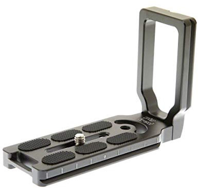 Pig Iron LB-1 L-Bracket Tripod Quick Release Plate for Cameras. Arca-Swiss Compatible.