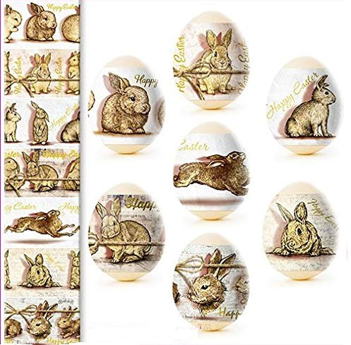 Ostereier Folie Goldene Hasen Nr.90/eier verzieren/Intensive Farben