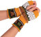 Amorar Damen Mädche Winterhandschuhe Gestrickte Fingerlose Armstulpen Gestrickte Handstulpen Armwärmer Stulpen Fäustlinge Weihnachtsbaum-Handschuhe Halbfingerhandschuhe lang Handwärmer