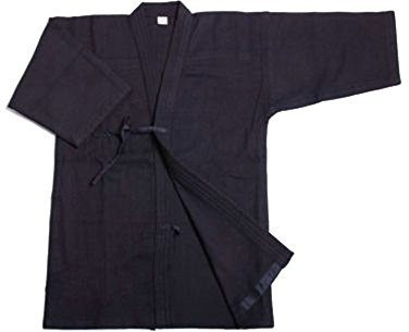 G-like herr Kendo/Aikido Keikogi Hakama kampsport uniform Only Darkblue Keikogi L/175