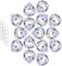 Crystalsuncatcher - Prisma de Bola de Cristal Transparente para Colgar en Ventanas, para Feng Shui, para Regalo (30 mm, 15 Unidades)
