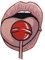 Finally Home Lick the Lollipop Zunge Patch zum Aufbügeln | Lolly Tongue Patches, Mund Bügelflicken, Lippen Flicken, Aufnäher
