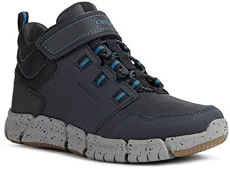 Geox J Flexyper Boy B Abx, Stivaletti Bambini e ragazzi, Navy Petrol, 30 EU