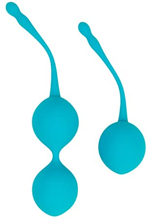 Diversual Gemini, Bolas Chinas Kegel para Ejercitar Suelo Pélvico (Turquesa)