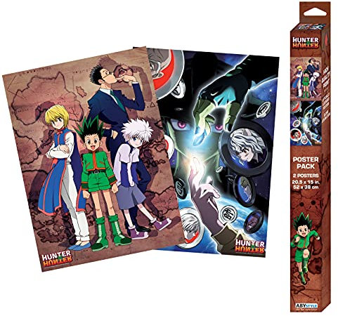 ABYstyle ABYDCO781 Hunter X Hunter Groups Chibi-Poster 52 x 38