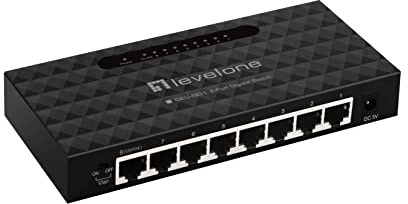 LevelOne GEU-0821 Network Switch Managed Gigabit Ethernet (10/100/1000)