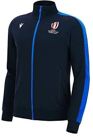 Macron RWC 2023 Rugby World Cup Contrast Track Jacket (Navy)