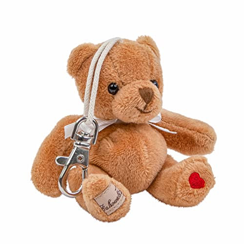 Teddys Rothenburg Bukowski Schlüsselanhänger Lovely Anton braun 10 cm Kuscheltier Plüschtier Plüschanhänger