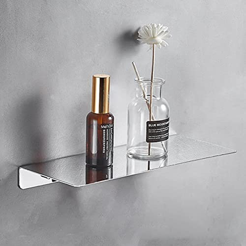 Celbon Duschablage Ohne Bohren Duschkorb Badregal Rostfreier Edelstahl Wandregal Duschkorb Badezimmer Regal Dusche Ablage Wandmontage Chrom,30CM