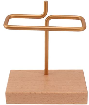 Qcwwy Kaffeefilterhalter, Holz-Handtropf-Kaffeefilter, Retro-Kaffeefilterpapierhalter, Ständer, Kaffeefilterpapierständer, Kaffeepapier-Aufbewahrungsbehälter, Spenderregal (Buchenholz)