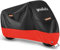 MOSFiATA Waterproof Motorcycle Cover,Motorbike Cover 210D Thickned Oxford Cloth with Lock Holes,Motorbike Cover Waterproof for Honda, Yamaha, Suzuki, Kawasaki 104.4 * 41.34 * 49.21 inch XXXL