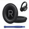 HATOFES Almohadillas para Auriculares Bose QuietComfort 45 (QC45) – Almohadillas de Repuesto con Piel sintética más Suave, lujosas Almohadillas de Espuma con cancelación de Ruido (1 par de almohadill