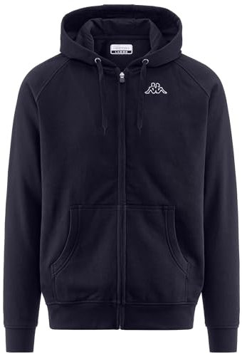 Kappa LOGO JACK SLIM - Fleece - Giacca - Uomo - BLUE MARITIME