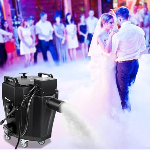 Máquina De Niebla De Hielo Seco De Escenario 3500w, Máquina De Humo De Efecto De Escenario Comercial, Máquina De Humo De Niebla Baja para Club De Fiesta De Bodas De Escenario