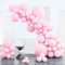 PartyWoo Luftballons Rosa Pastell, 102 Stück Rosa Ballon Girlande Satz von Verschiedene Größen mit 18 Zoll 12 Zoll 10 Zoll 5 Zoll, Ballongirlande für Geburtstagsdeko, Partydeko, Hochzeitdeko, Rosa-Q05