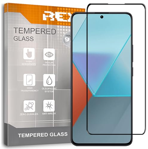 Protector de Pantalla Curvo para XIAOMI REDMI NOTE 13 5G - NOTE 14s, Negro, Cristal Vidrio Templado Premium, 3D / 4D / 5D, Anti Roturas
