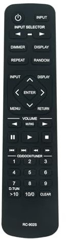 VINABTY Neu RC-902S Ersatz Fernbedienung RC-902S Fernbedienung Ersatz für ONKYO Receiver RC-902S RC902S A-9010 A9010 Remote Controller