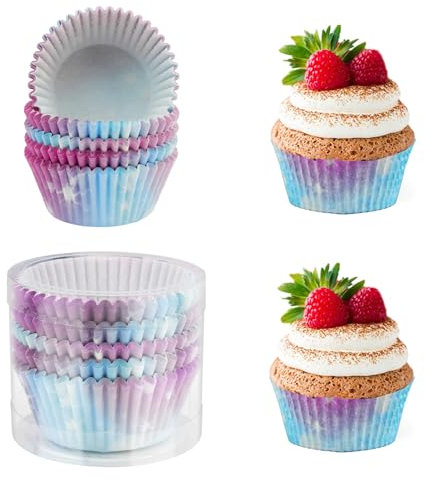 Moldes Magdalenas Papel,Papel Magdalenas,Moldes Magdalenas,100 Piezas Moldes Para Magdalenas,7 Cm X 5 Cm X 3cm Moldes Para Cupcakes, Moldes De Papel Para Hornear, Moldes Para Magdalenas