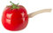 Olla de cocina con forma de tomate de frutas, cacerola de inducción, utensilios de cocina de aluminio