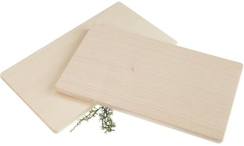 Frühstücksbrettchen 4er Set aus FSC® Ahorn Holz - 26 x 15 x 1,2 cm