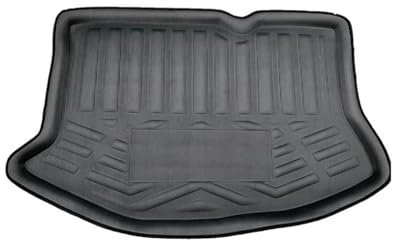 Bandeja Maletero para Ford para Fiesta Hatchback De 4 Puertas 2011-2017 Revestimiento Carga Maletero Trasero Coche Alfombrillas Suelo Maletero Alfombrilla Bandeja Cubre Protector Maletero