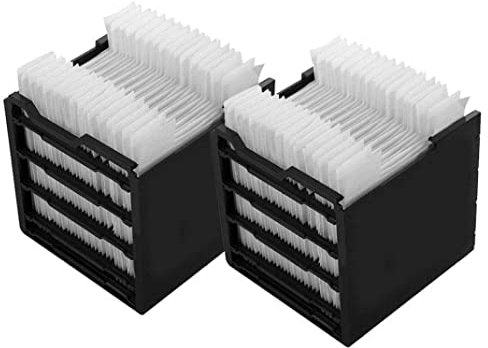 Liummrcy Air Filter Replacement,Air Arctic Cooler, Air Cooler Filter 40PCS/2 Pack 4.72x4.41x4.53 Inch Humidifier Filter USB Charging Alternatives Mini Air Conditioners Replacement