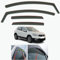 AC WOW 4 x Windabweiser für Nissan Qashqai 2006 2007 2008 2009 2010 2011 2012 2013 Smoked Finish