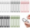 Silicone Cable Ties, 2024 Neuest Silikon Kabelbinder, Multifunktionale Kabelorganisator 6 Farben Wiederverwendbare Kabelbinder Elastische Kabelhalter für Cable Organizer Zuhause Büro Küche (20pcs)