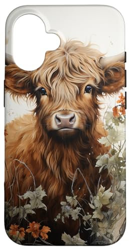 Highland Cow Case for iPhone 16