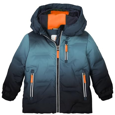 first instinct by killtec Unisex Baby Fisw 39 Mns Qltd Jckt Steppjacke/Funktionsjacke in Daunenoptik mit Kapuze und Schneefang