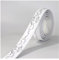 3D Wall Trim Stickers - Embossed Pattern PVC Self-Adhesive Wallpaper Border for TV Backgrounds and Door Frames