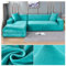 HIKOO DAILY Sofabezug, dick, elastisch, 1/2/3/4-Sitzer, für Wohnzimmer, Samt, Plüsch, L-förmig, Ecksofabezug, Couchbezug (Farbe 14, 4-Sitzer (235–300 cm)