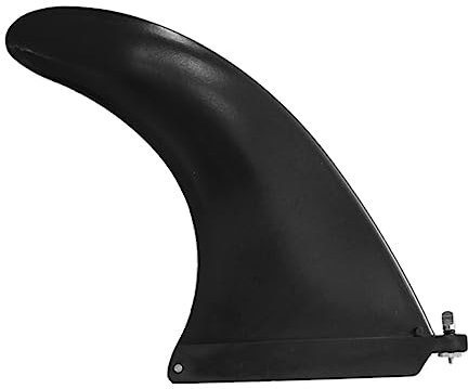 Toddmomy 1 Stück Aufblasbare Surfbrett Heckflosse Große Fischflosse mit Schraube Abnehmbarer Wasserteiler für Sup Paddle Tail Ruder