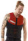Jobe - Giubbotto salvagente da uomo in neoprene, rosso, L