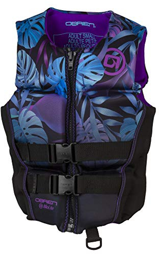O'Brien Women's Flex V-Back Life Jacket, Purple, Small