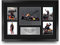 HWC Trading FR A3 Max Verstappen Gifts gedrucktes Autogramm Präsentationsdisplay für Formel-1-Renn-Fans, A3, gerahmt