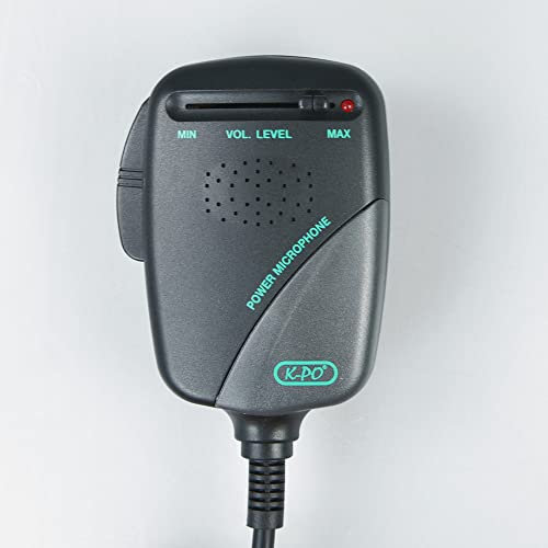 K-PO NM-532DX CB & Amateur Radio Power Microphone | DX-5000 Version