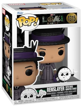 Funko Pop! & Buddy: Loki - Renslayer & Miss Minutes - Figura de Vinilo Coleccionable - Idea de Regalo- Mercancia Oficial - Juguetes para Niños y Adultos - TV Fans - Muñeco para Coleccionistas