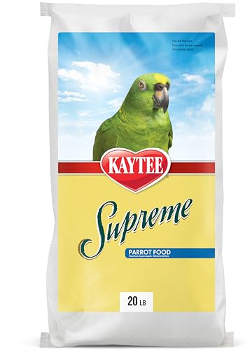 Kaytee Supreme Pet Parrot Food, 20 lb