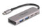 DeLOCK USB-Hub, 5 Gbit/s, 2 USB-C-Steckdosen und 2 Typ-A-Buchsen mit USB Type-C™ Anschluss