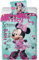 arlis Parure de Couette Minnie Disney - 1 Housse de Couette 140x200 + 1 taie 63x63cm (Parure de lit Minnie Disney - M) (Minnie Disney Duvet Cover Set - K, 140 x 200 cm | 63 x 63 cm)
