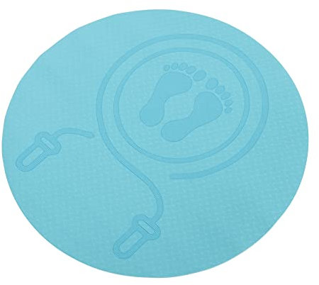 KOMBIUDA Rutschfeste Tpe Sprungmatte Grün Mit Dämpfung Und Schallschutz Stoßabsorbierende Fitnessmatte Für Indoor Springseil Yoga Pilates Und Turnübungen Zu Hause