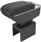 Accoudoir Central de Voiture Universel, Accoudoir de Voiture Réglable, Console Centrale Noire, Boîte de Rangement pour Rembourrage D'accoudoir de Voiture, Boîte D'accoudoir Extra