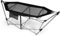 DREAMADE Hängematte mit faltbarem Gestell, tragbares Hängemattengestell Set bis 150kg belastbar für den Outdoor Indoor Garten Terrasse Balkon Camping, Tragetasche inkl. (Schwarz)