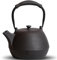 Gusseisen Teekanne, 1100 ml Teekessel, herdgeeignet mit Teesieb für Tee und Kaffee, handgefertigte japanische Teekanne im klassischen minimalistischen Stil, emaillierte Innenseite