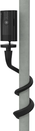 HOLACA Flexible Twist Mount Compatible with Ring Indoor Camera (2nd Gen) / Pan-Tilt Indoor Camera, Black