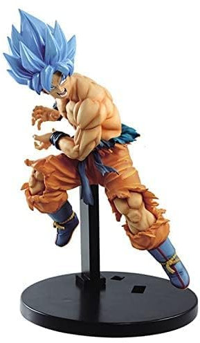 Sunknight Figures Goku Kakarotto Vegeta Figure PVC Anime Modello Figure Giocattolo Animazione Modello Personaggio per Torta Decorazione Regalo Compleanno 20CM (Goku)