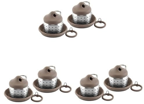 Alipis 3 Sätze Teefiltersieb Ausstecher Rentier Tee Kochen Tea Strainer for Loose Tea Tee-infuser Tea Steeper Tee Filter Tee Accessoires Çay Makinesi Teefilter-ei Loses Tee-ei 2 Stück * 3